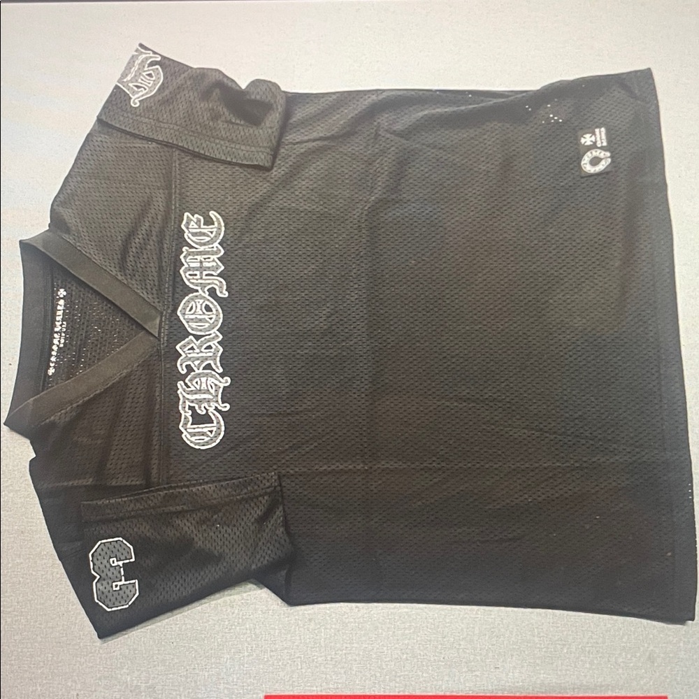 Chrome Hearts Black Mesh Jersey